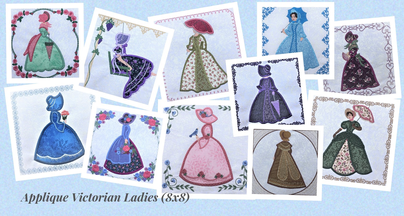 Victorian Ladies Collage